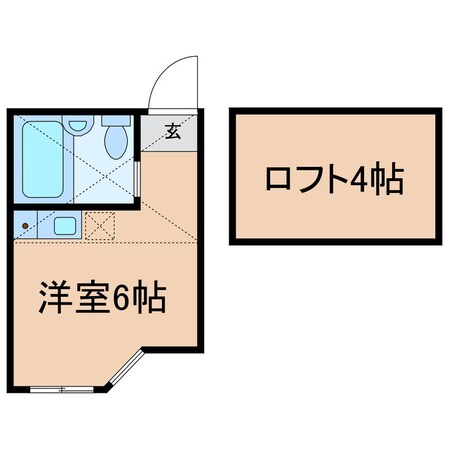 南太田駅 徒歩10分 1階の物件間取画像